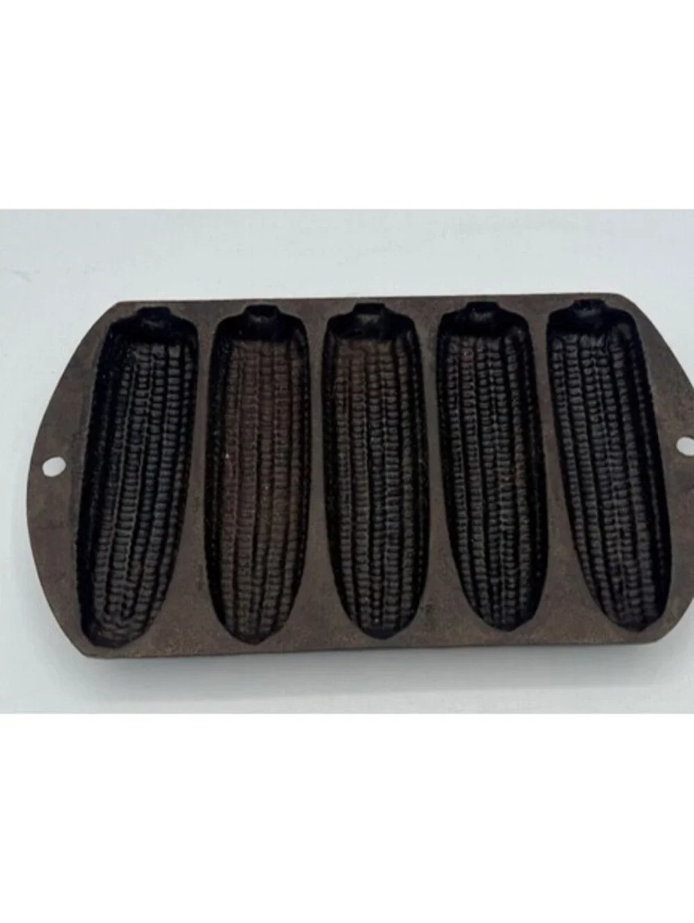 Vintage Cast Iron Corn On Cob Cornbread Pan Made In USA